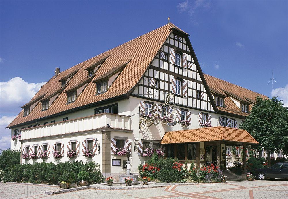 Hotel Brauereigasthof Landwehr-Braeu Reichelshofen ภายนอก รูปภาพ